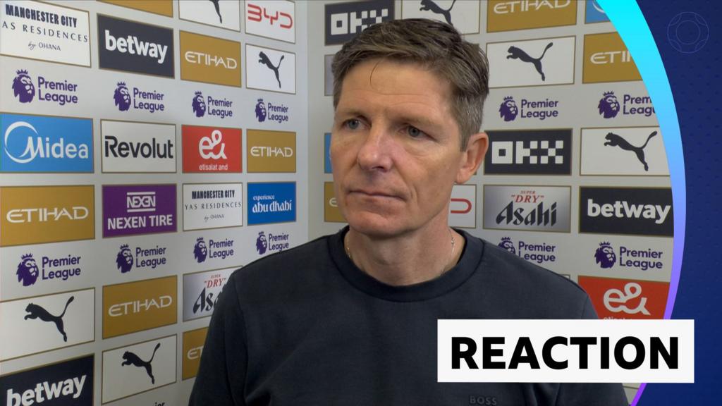 Crystal Palace Boss Glasner Admits Man City Were Simply 'Too Good' After 3-0 Defeat
