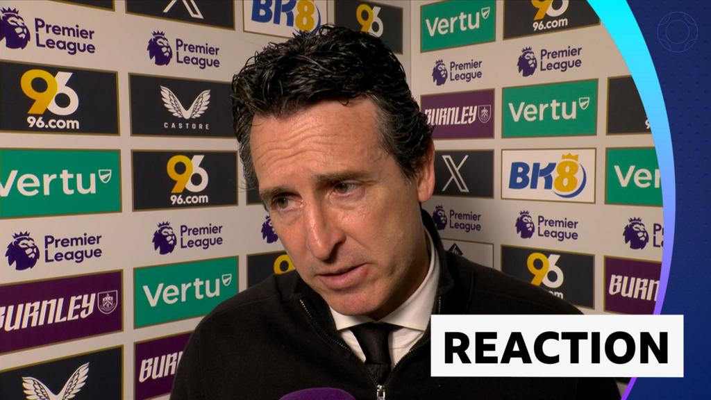 Unai Emery Hails 'Fantastic' Aston Villa Despite Frustrating Burnley Draw