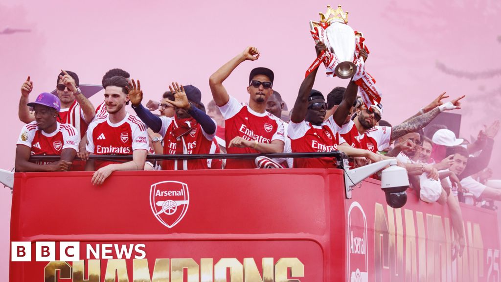 Arsenal Title Parade: 22-Year Wait Ends as Fans Paint Streets Red