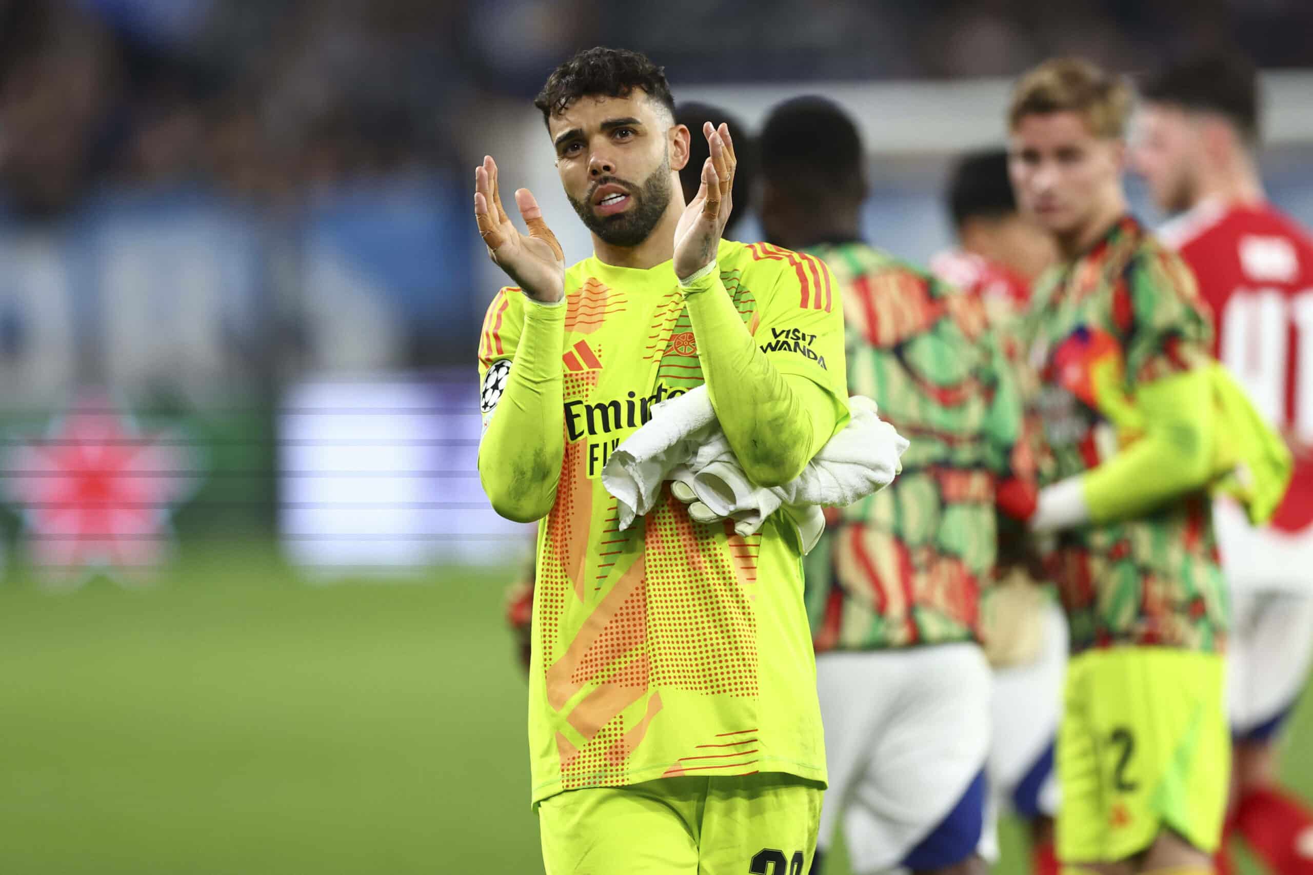 Arsenal's Raya, Gabriel, Rice Named in Champions League Team of the Season