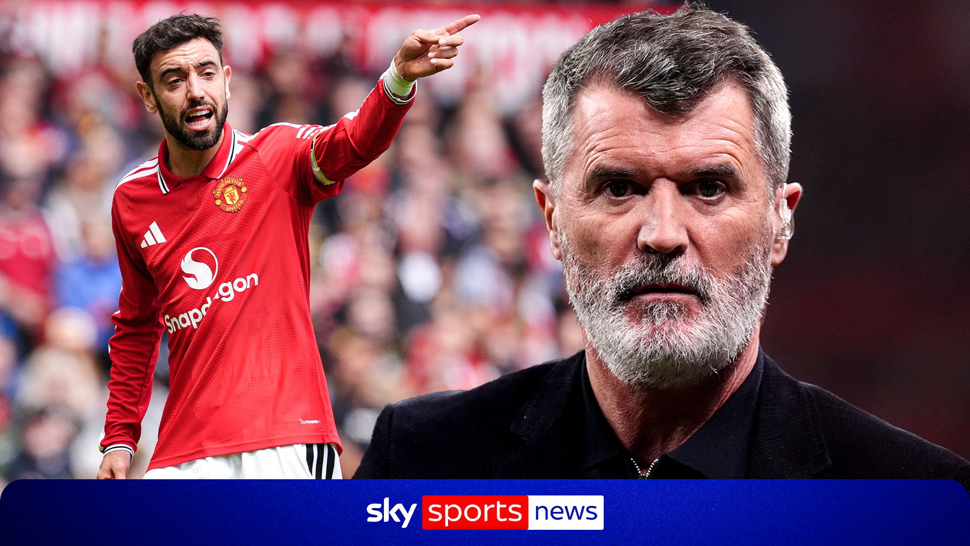 Roy Keane Reveals 'Lovely Chat' With Bruno Fernandes After Assist Record Clash