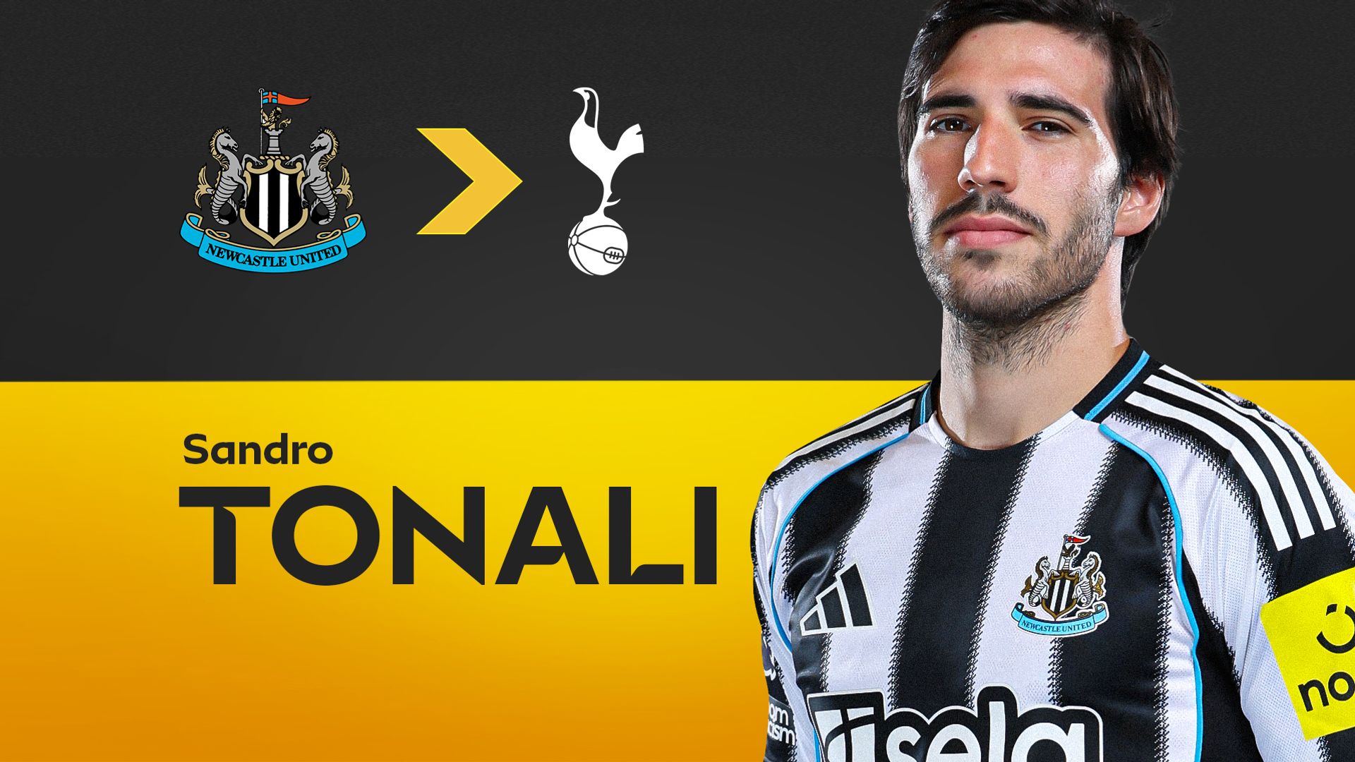 Transfer-Coup! Tottenham holt Tonali für 100 Mio
