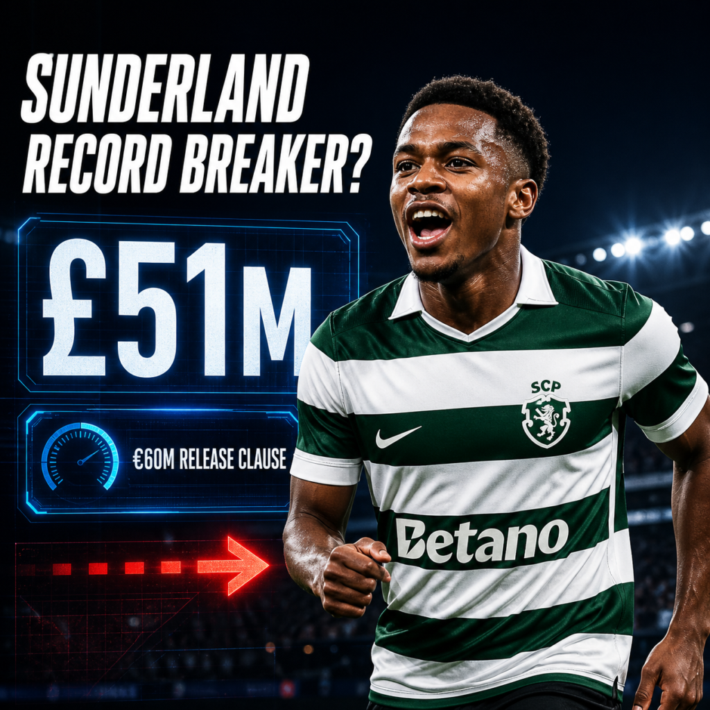 Sunderland Eye Record £51m Move for Geny Catamo