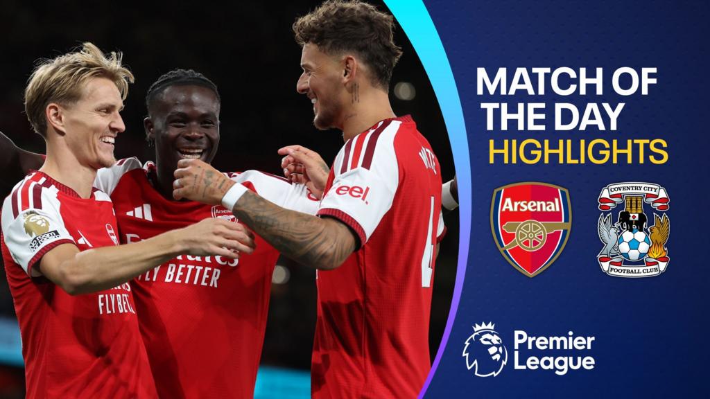 Arsenal startet mit 3:0 gegen Coventry in die Titelverteidigung