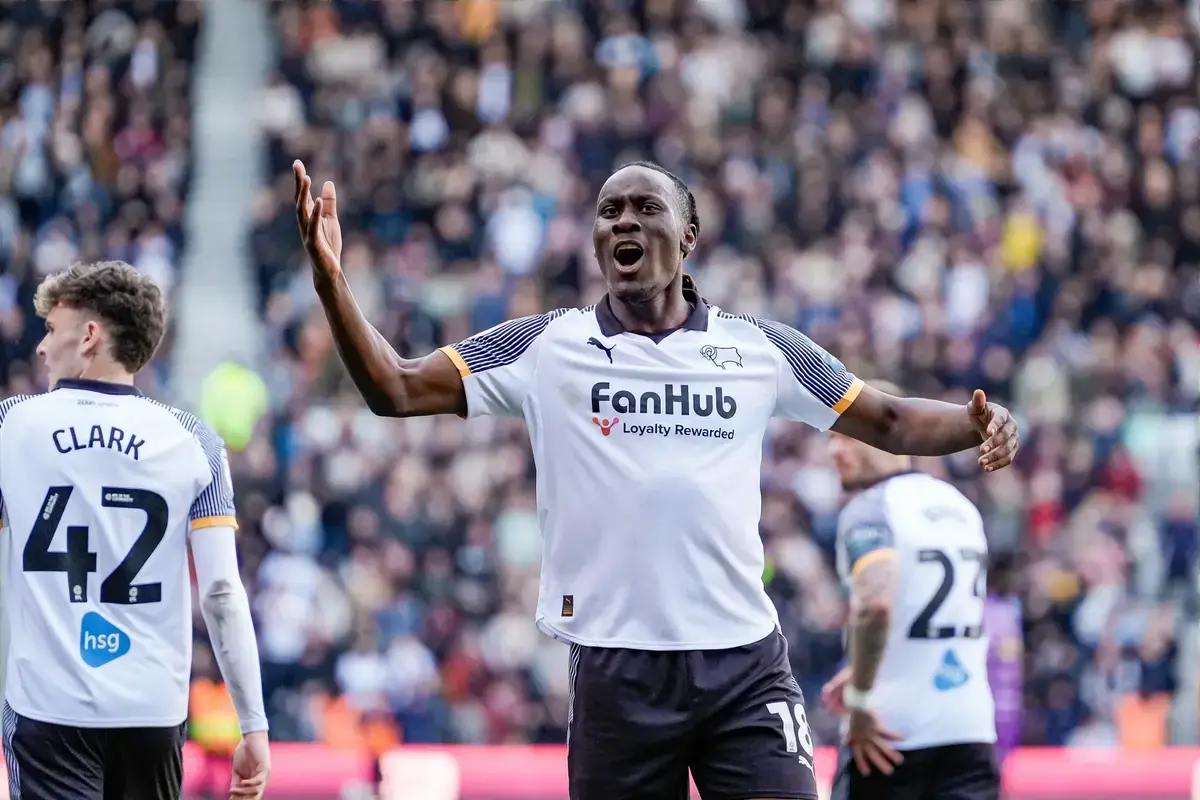 Derby County Face Premier League Competition for 21-Year-Old
