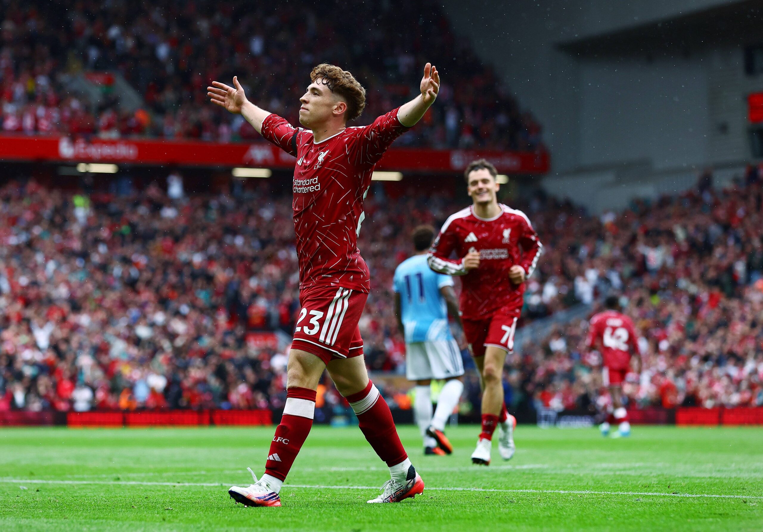 Munoz rettet Liverpool Punkt gegen Nottingham Forest