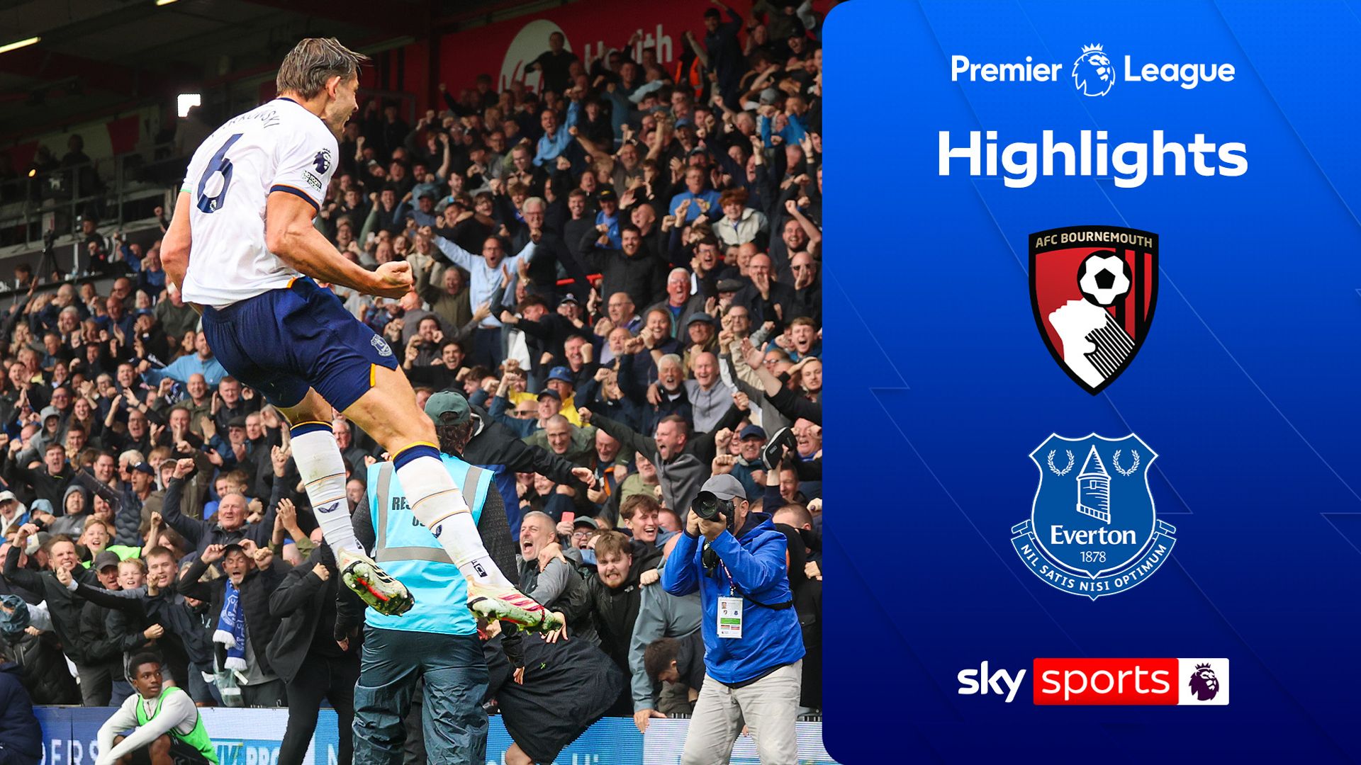 Tarkowski's Stoppage-Time Equaliser Rescues Point for Everton at Bournemouth