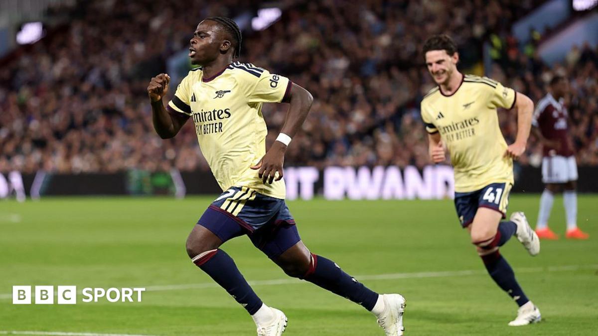 Arsenal gewinnt in Villa: Saka schießt Gunners zum Sieg