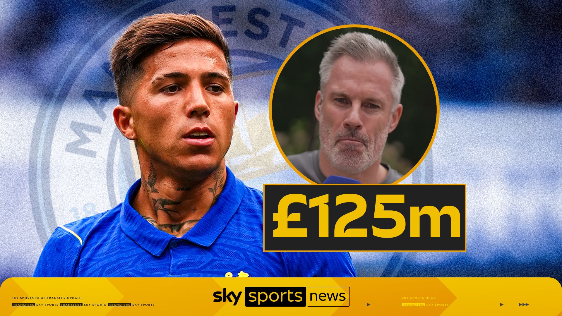 Carragher: Only Arsenal Can Be Challenged by Man City Enzo Signing