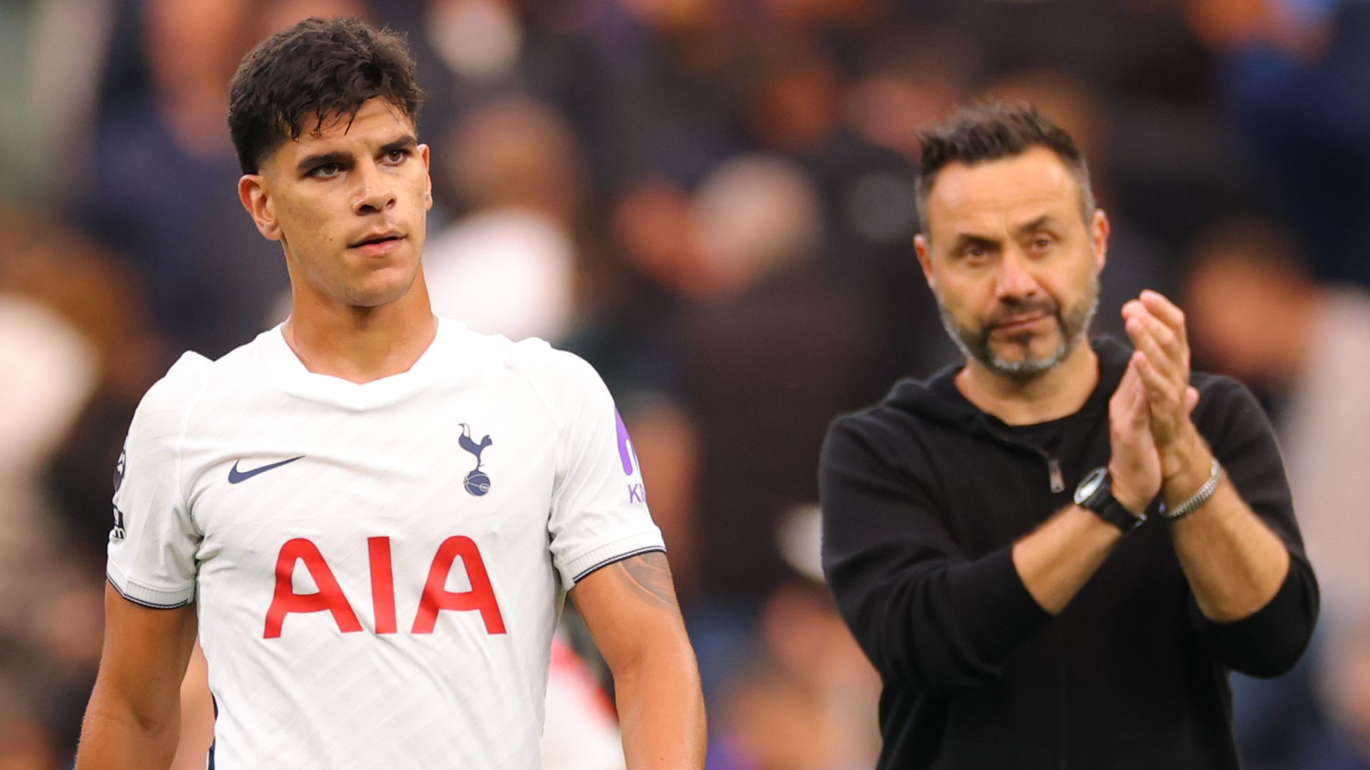 Fernandes: De Zerbi Key to Spurs Move, Trophy Ambitions