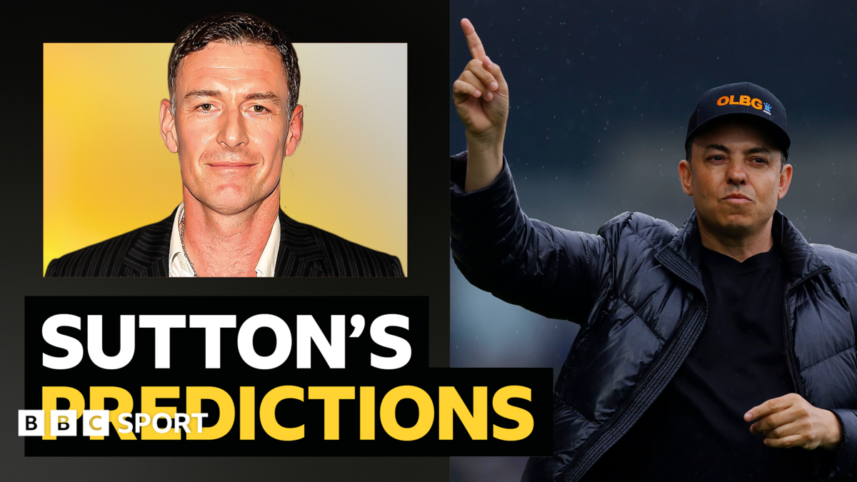 Sutton Predictions Week 4: Man Utd vs Man City, Villa, Chelsea