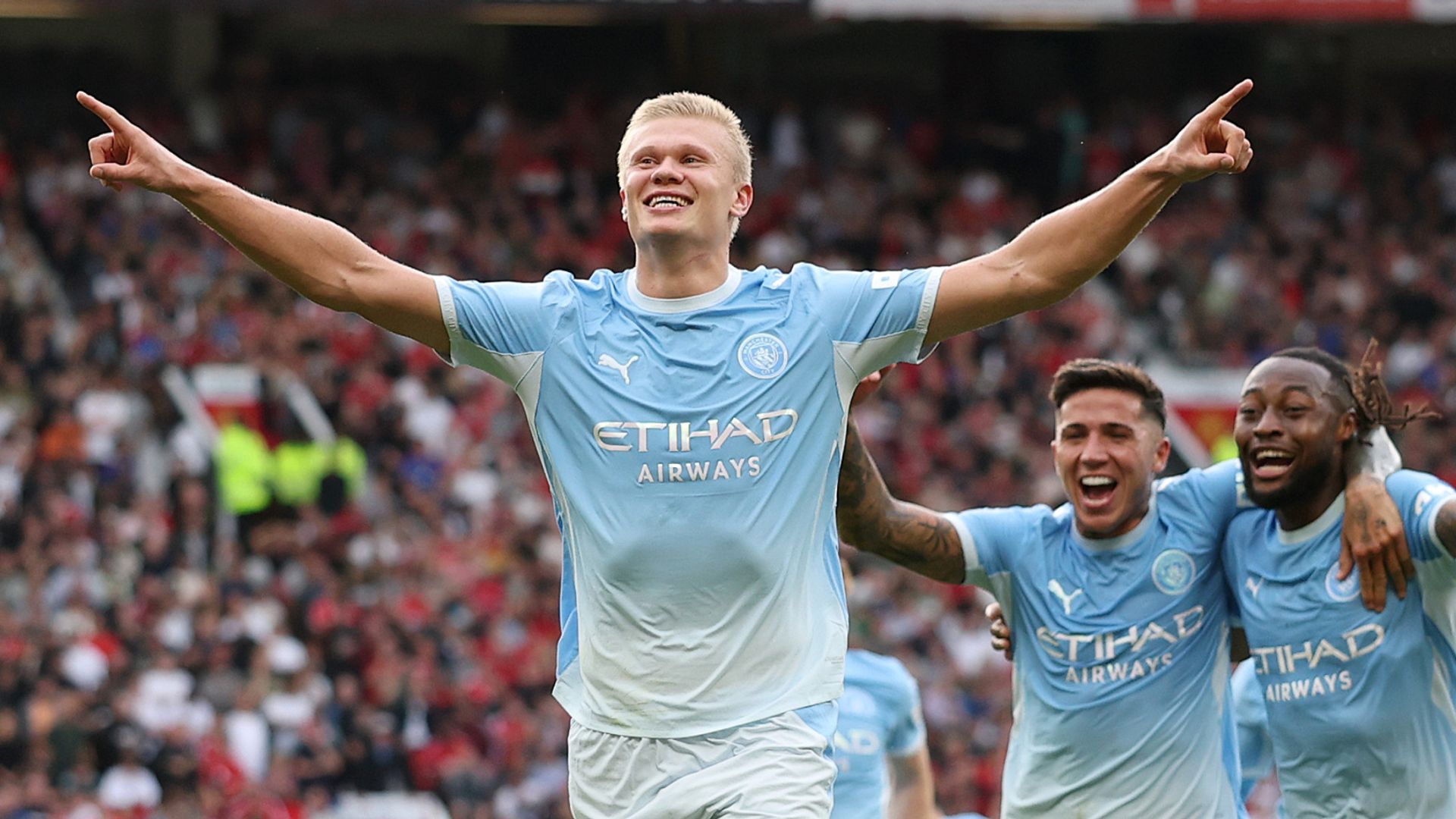 Man Utd 0-1 Man City: Haaland Winner After Foden Red Card