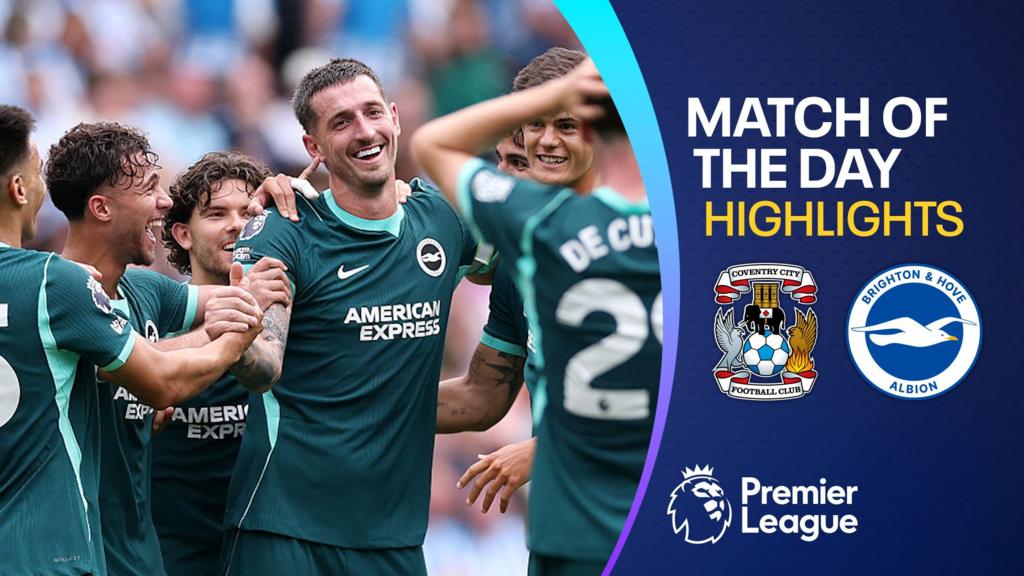 Coventry 0-5 Brighton: Dunk Scores Screamer as 10-Man City Thrashed
