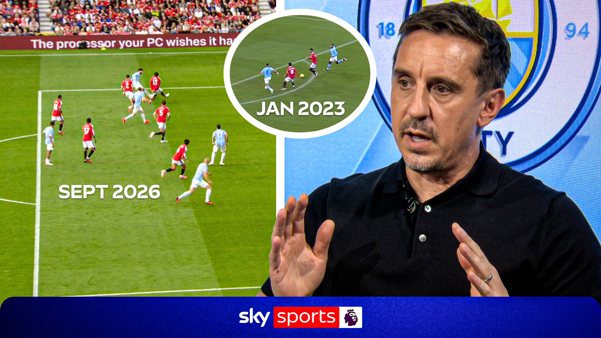 Neville Slams VAR Decision to Award Haaland Goal in Manchester Derby