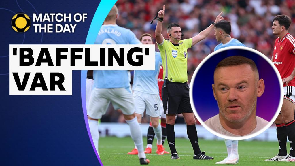 Rooney: 'Baffling' VAR decision allows Haaland winner in Manchester derby