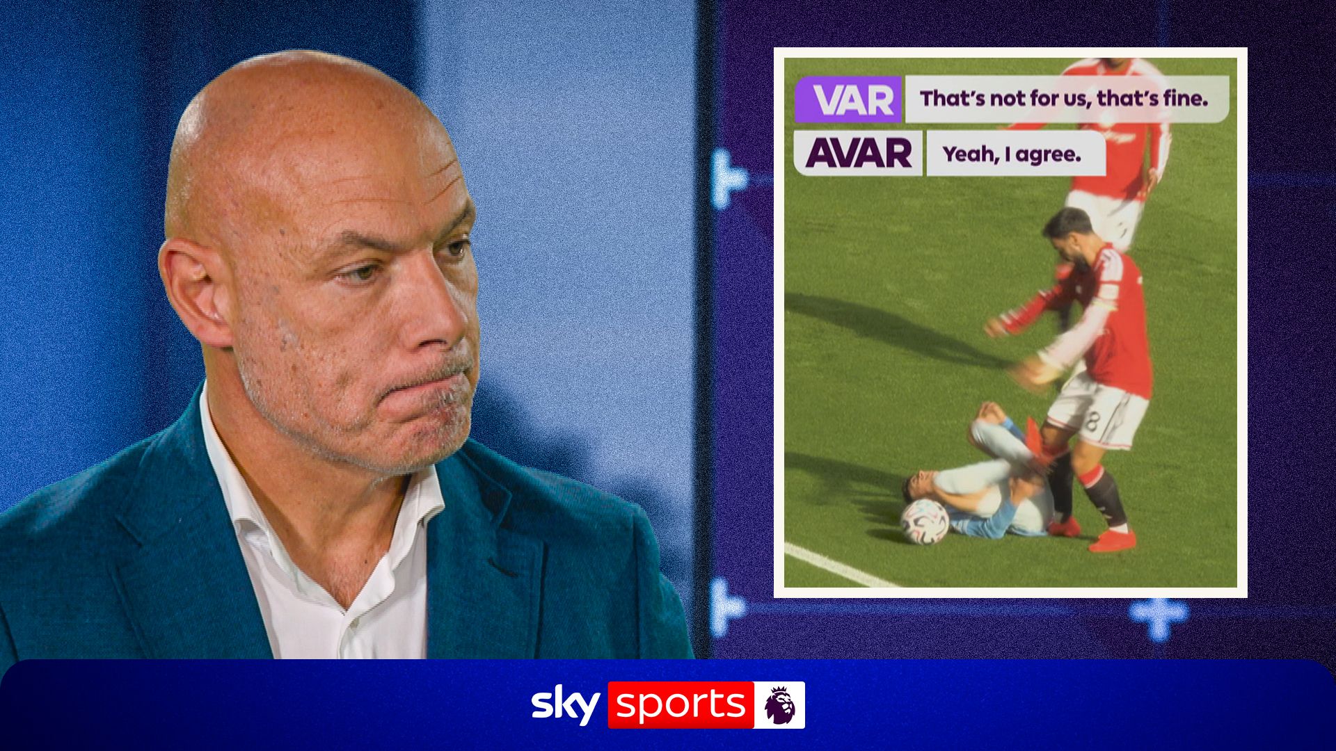 Webb erklärt: Warum Bruno Fernandes für sein Foul an Foden nicht bestraft wurde