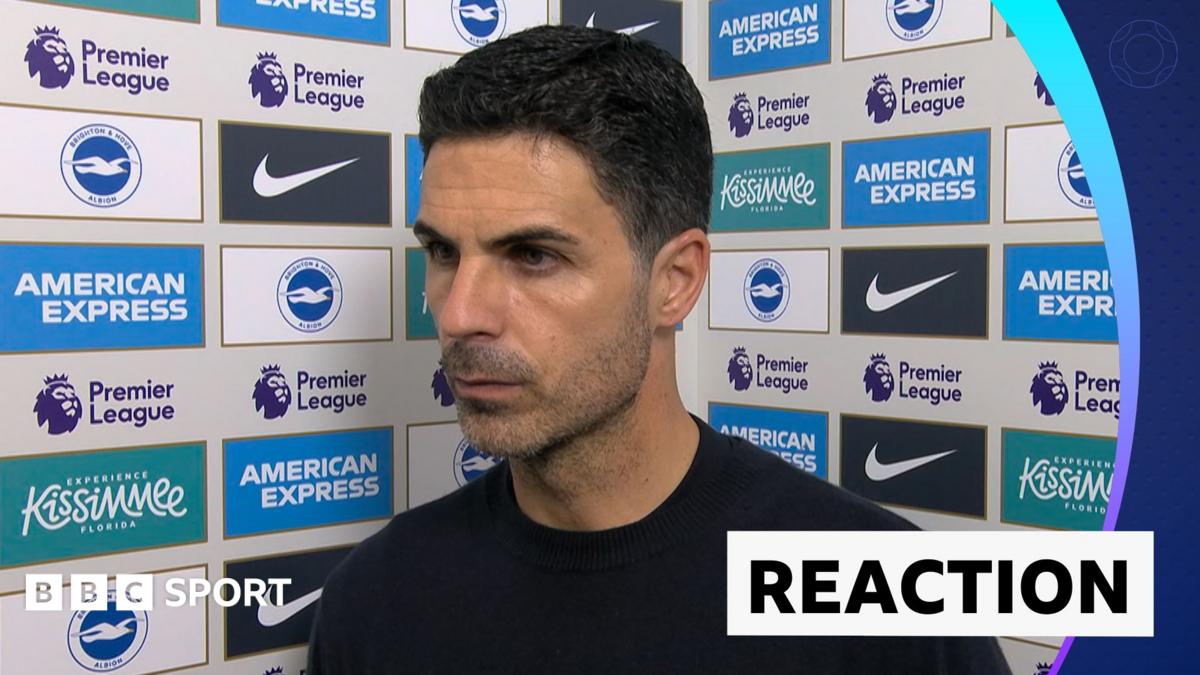 Arteta: Arsenal nach 0:3 bei Brighton "sehr weit" von Normalform entfernt