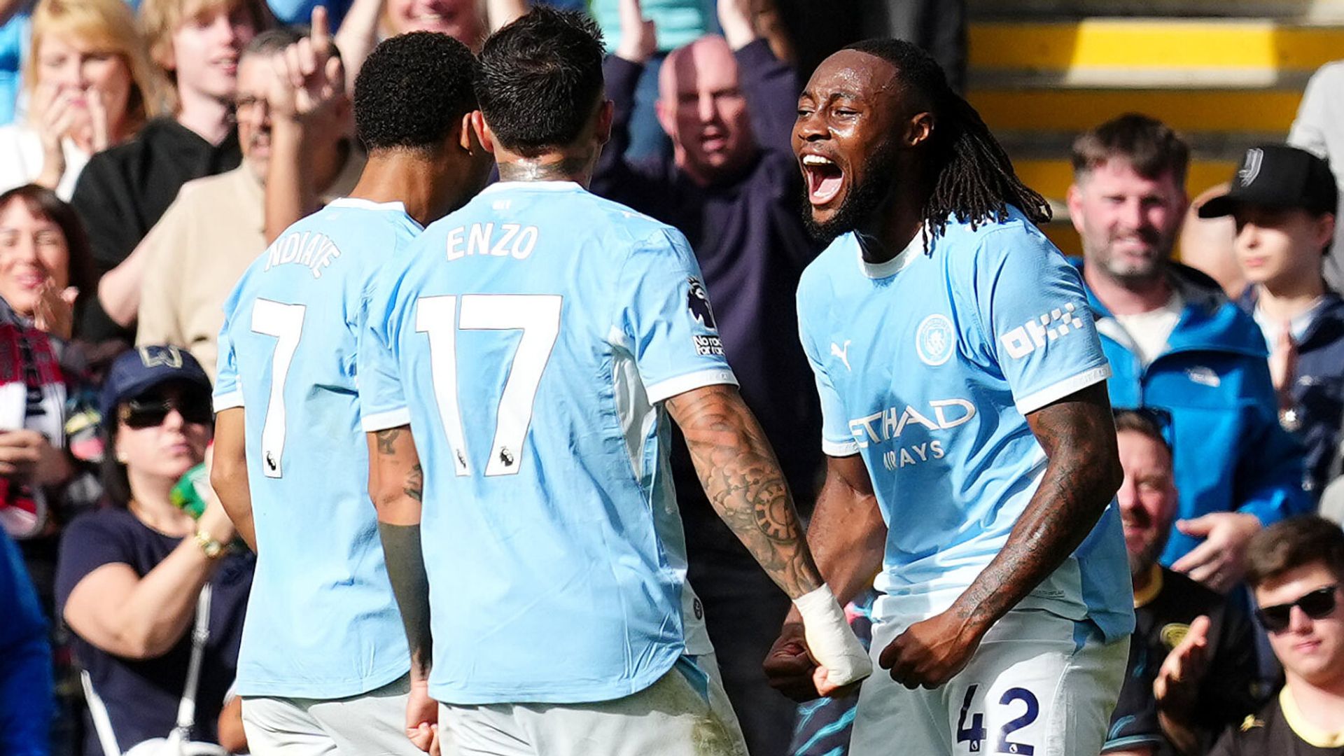 Man City 5-3 Sunderland: Brobbey Hat-Trick, Haaland Ends Drought