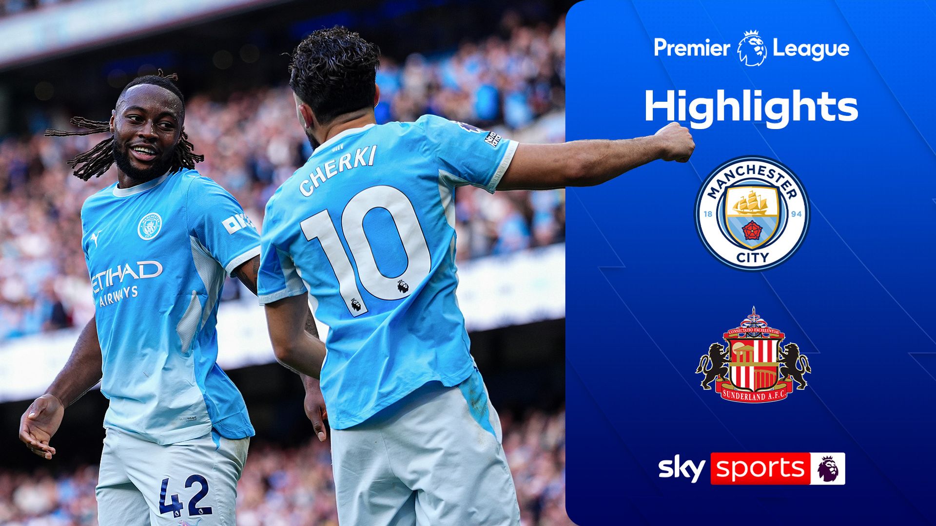Manchester City 5:3 Sunderland: Brobbey-Dreierpack, Haaland trifft wieder