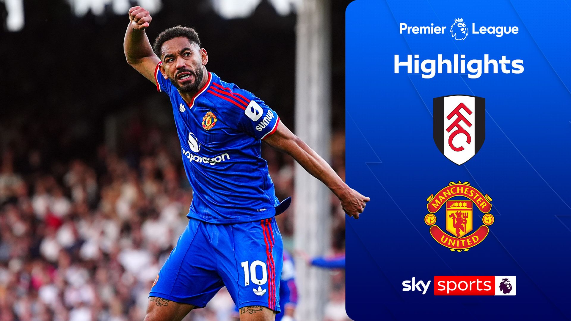 Cunha rettet Man Utd spät: 1:1 bei Fulham nach Martinez-Patzer