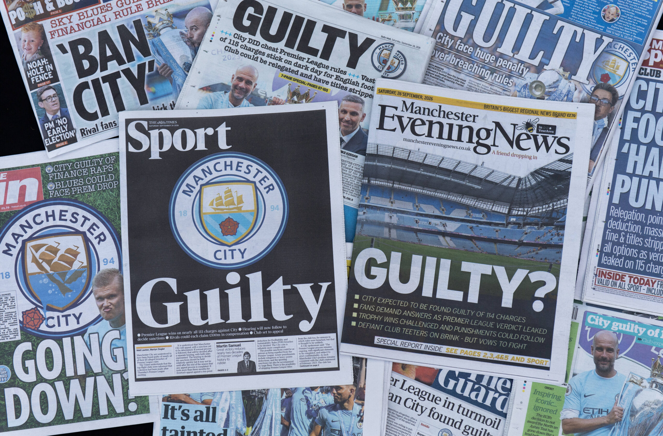 Man City droht Zwangsabstieg: 920-Mio-Betrug aufgedeckt
