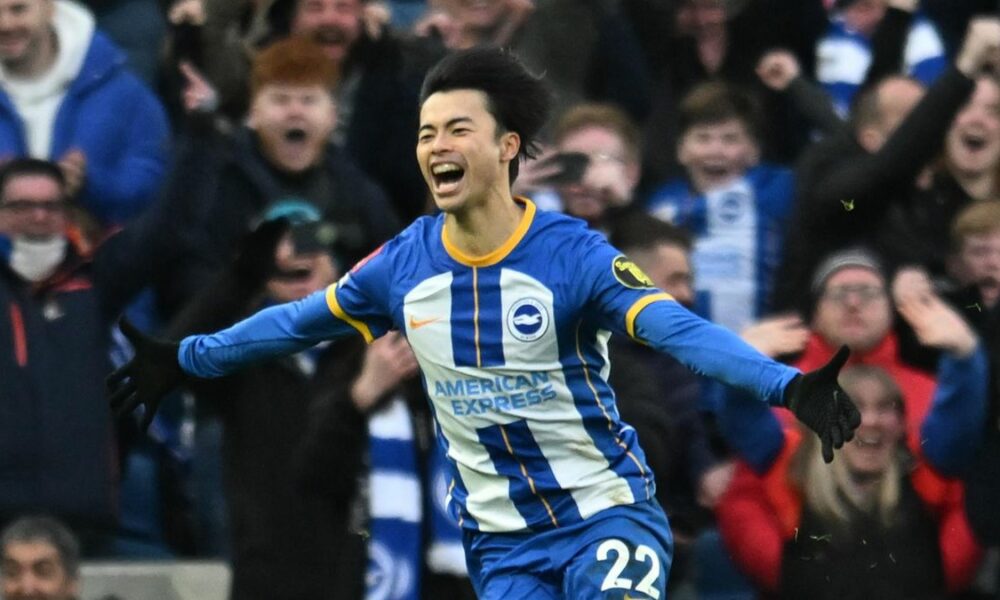 Liverpool and Tottenham Eye £19m Kaoru Mitoma Swoop