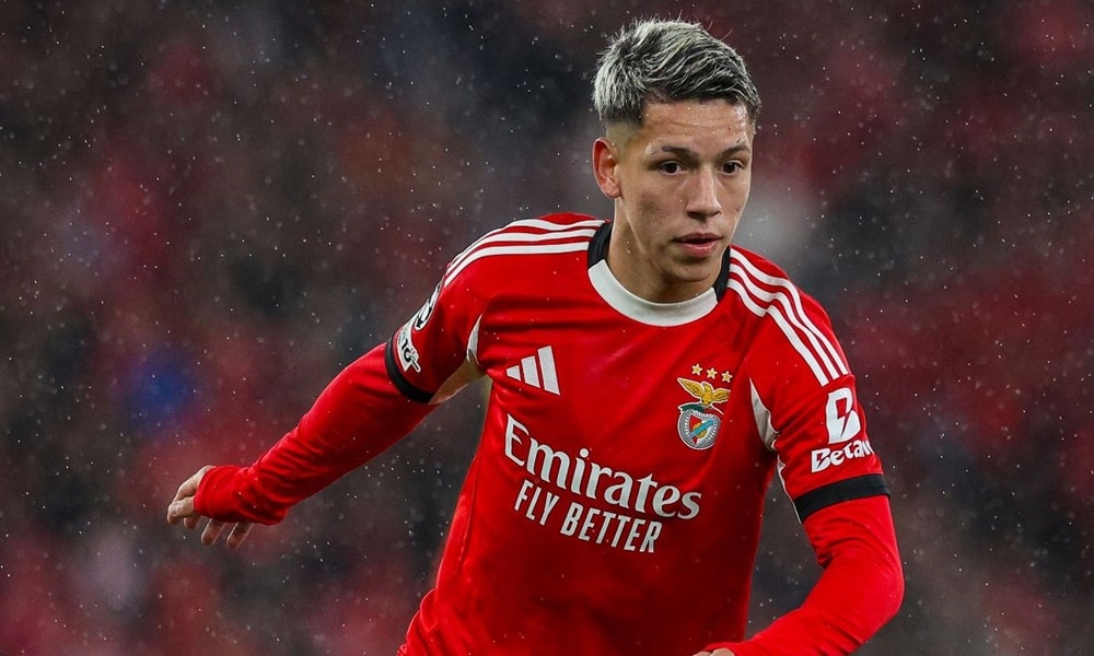 Chelsea Join Tottenham & Man Utd in Race for £34m Benfica Winger Gianluca Prestianni