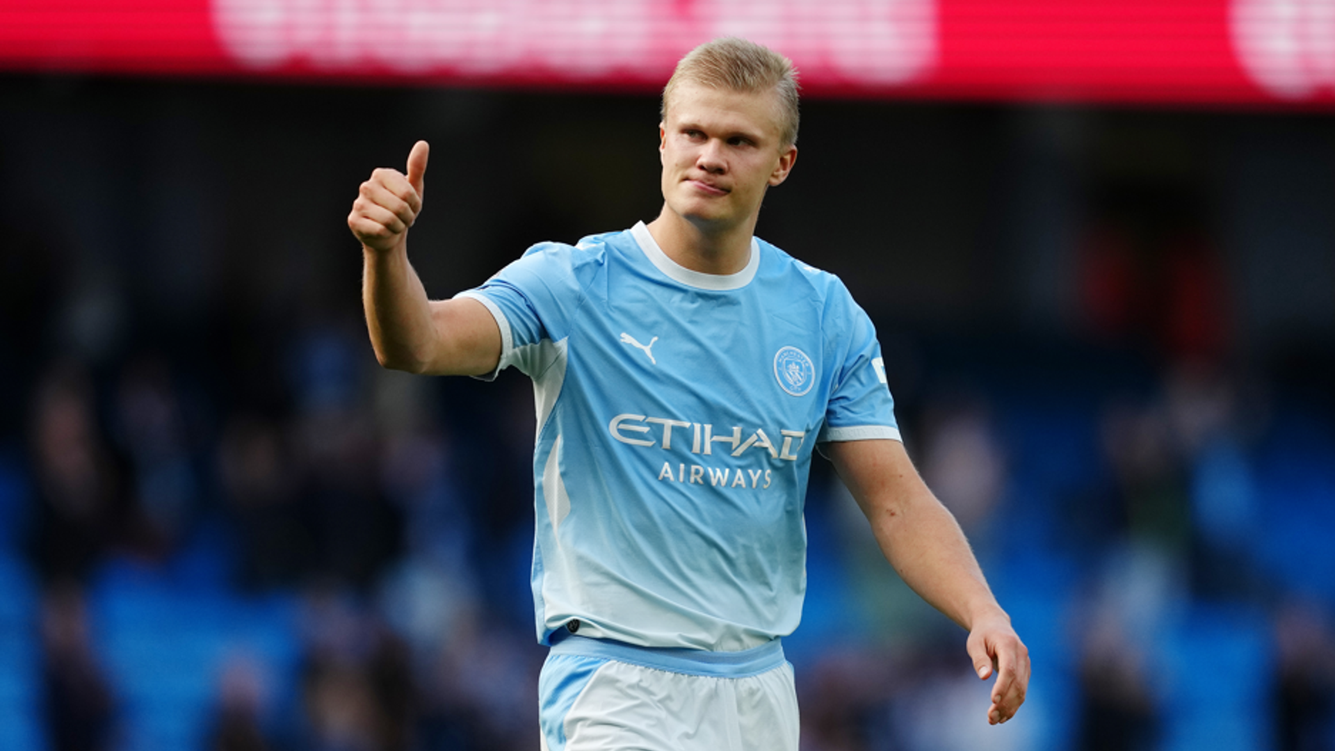 Haaland tells Man City fans 'stick together, smile' amid appeal
