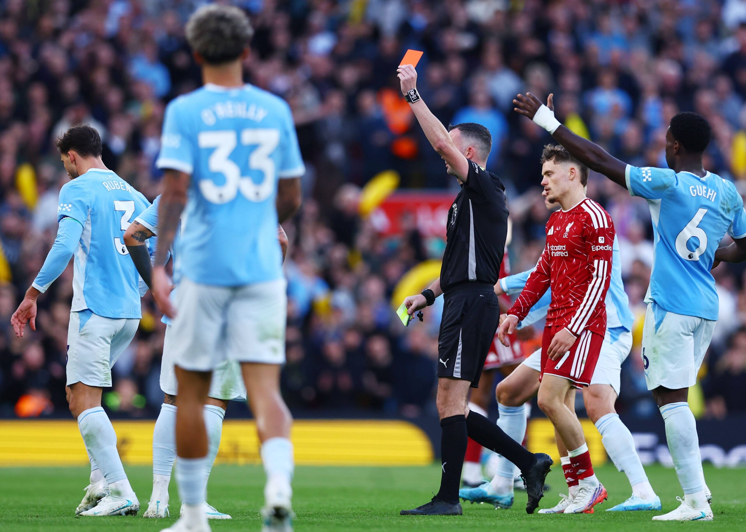 City demütigt Liverpool: Haaland, Doku und Cherki treffen beim 3:0 an der Anfield Road