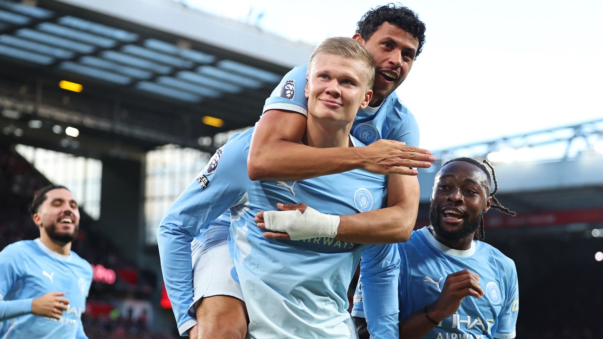 Man City 3-0 Liverpool: Haaland, Doku & Cherki Punish 10 Men