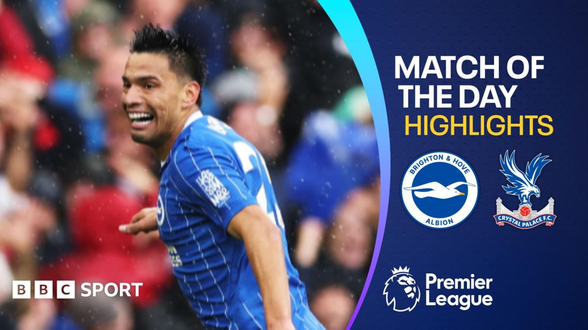 Diego Gomez Scores from Halfway Line as Brighton Beat Crystal Palace 5-0