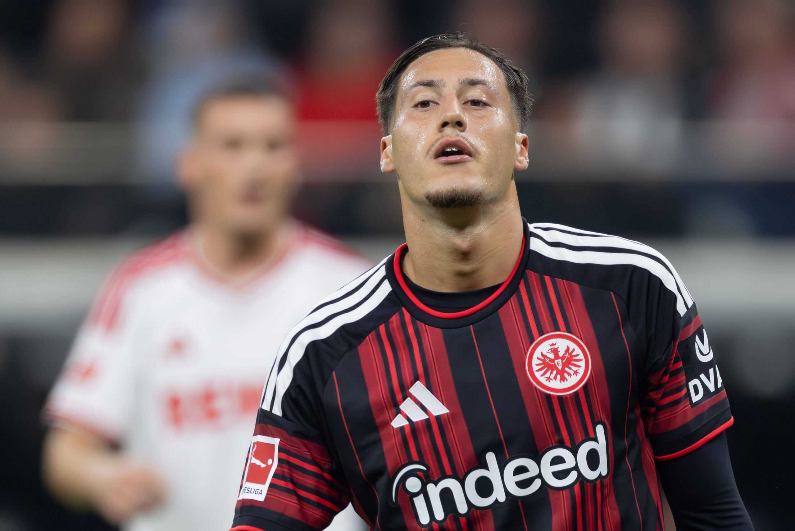 Tottenham Scout Younes Ebnoutalib After Frankfurt Winner vs Cologne