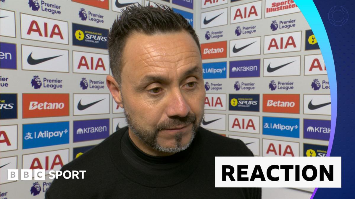 Tottenham Mood 'Totally Different' After Third Straight Win, Says De Zerbi